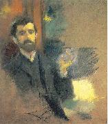 John Singer Sargent Paul Helleu painting